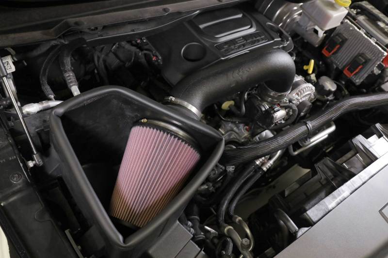 K&N 2019 Ram 1500 V8 5.7L F/I AirCharger Performance Intake-Cold Air Intakes-Grocery Getter Performance