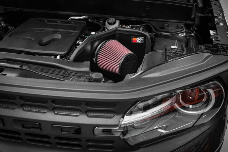 K&N 2021+ Ford Bronco Sport 1.5L L3 Performance Air Intake System-Cold Air Intakes-Grocery Getter Performance