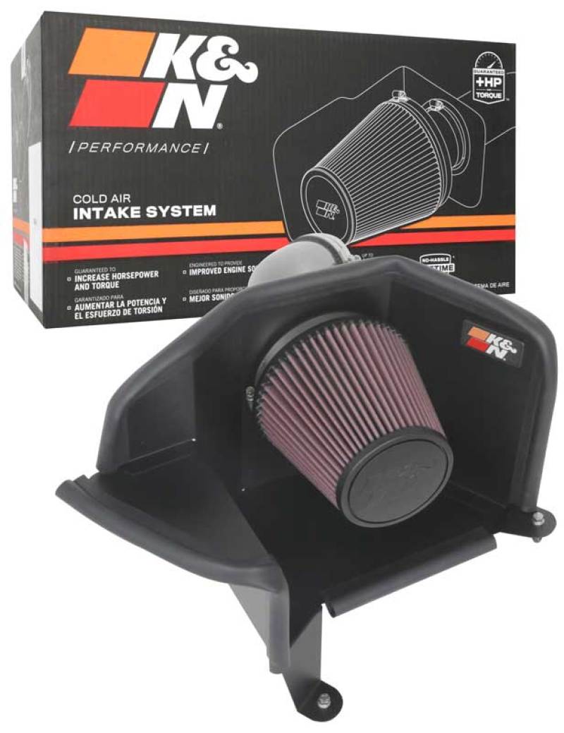 K&N 2021+ Ford Bronco Sport 1.5L L3 Performance Air Intake System-Cold Air Intakes-Grocery Getter Performance