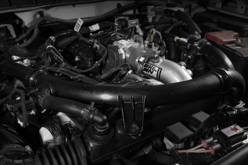 K&N 2021+ Ford Bronco V6-2.7L Charge Pipe-Turbo Inlets-Grocery Getter Performance
