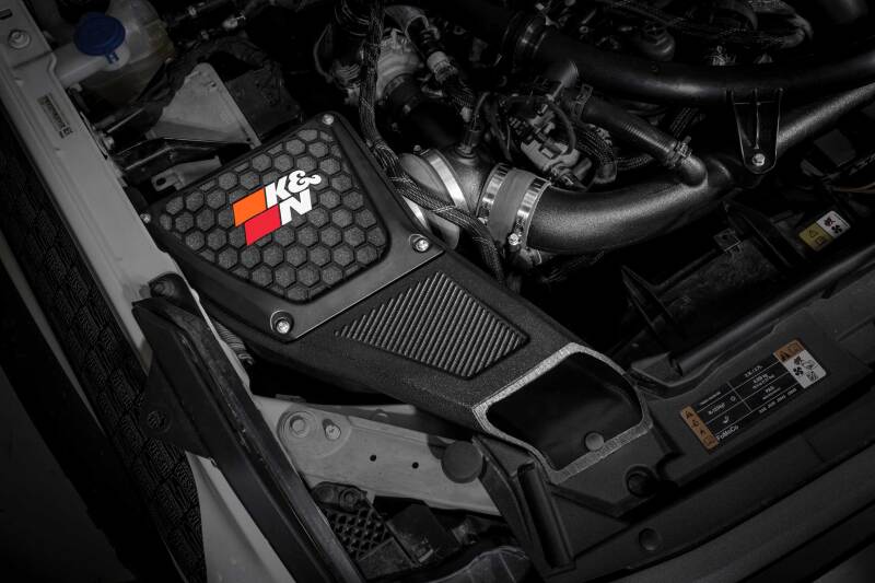 K&N 2021 Ford Bronco V6-2.7L F/I AirCharger Performance Intake-Cold Air Intakes-Grocery Getter Performance