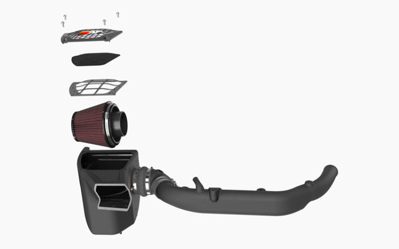 K&N 2021 Ford Bronco V6-2.7L F/I AirCharger Performance Intake-Cold Air Intakes-Grocery Getter Performance