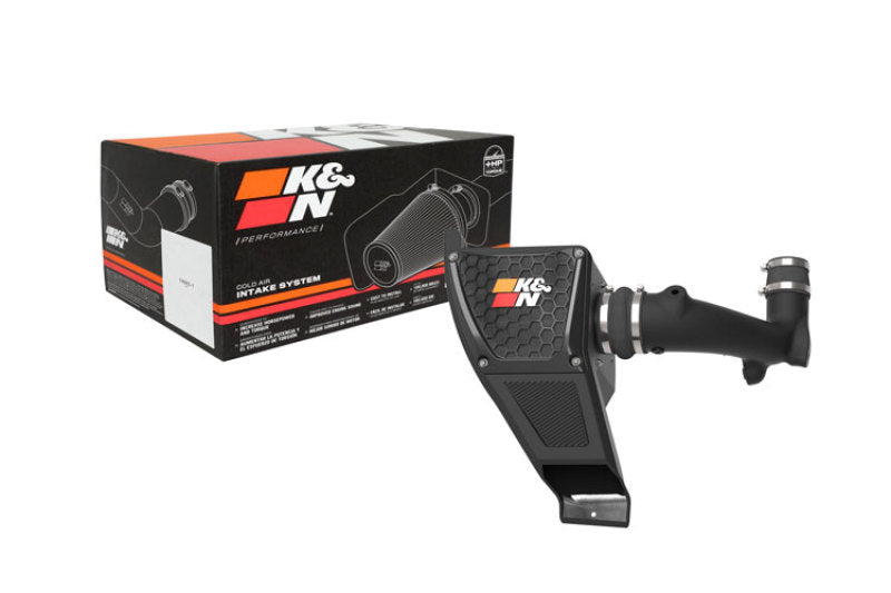 K&N 2021+ Ford Bronco VL4-2.3L F/I AirCharger Performance Intake-Cold Air Intakes-Grocery Getter Performance