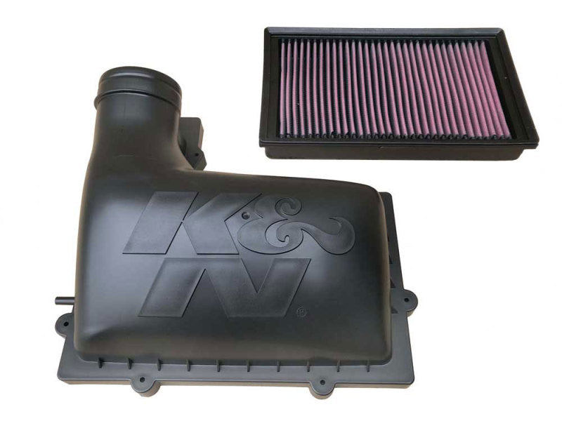 K&N 2022 Audi S3 2.0L L4 Gas Performance Air Intake System-Cold Air Intakes-Grocery Getter Performance