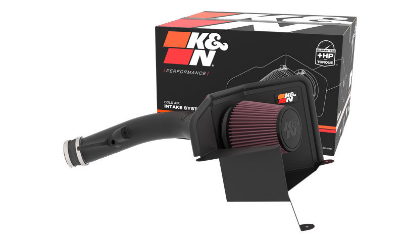 K&N 2022 Ford Maverick/Bronco Sport L4 2.0L Performance AirCharger Intake System-Cold Air Intakes-Grocery Getter Performance