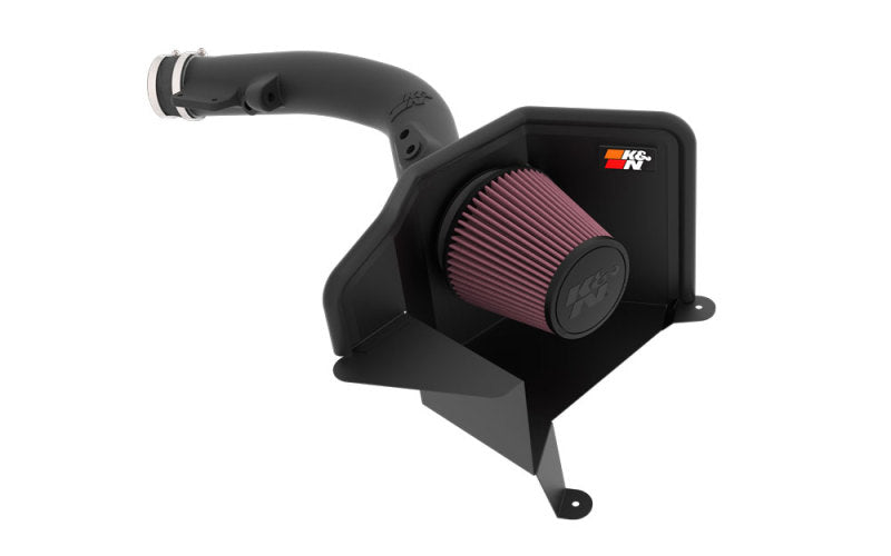 K&N 2022 Ford Maverick/Bronco Sport L4 2.0L Performance AirCharger Intake System-Cold Air Intakes-Grocery Getter Performance