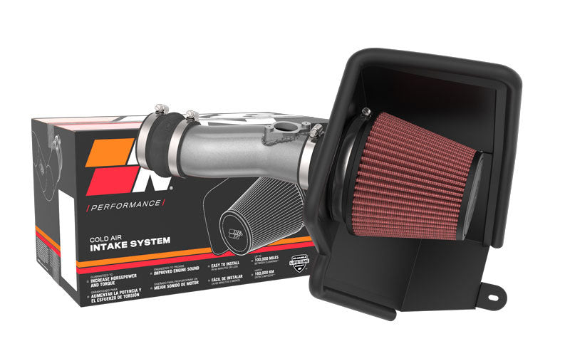 K&N 2022 Honda Civic 1.5L Turbo L4 Silver Typhoon Intake-Cold Air Intakes-Grocery Getter Performance