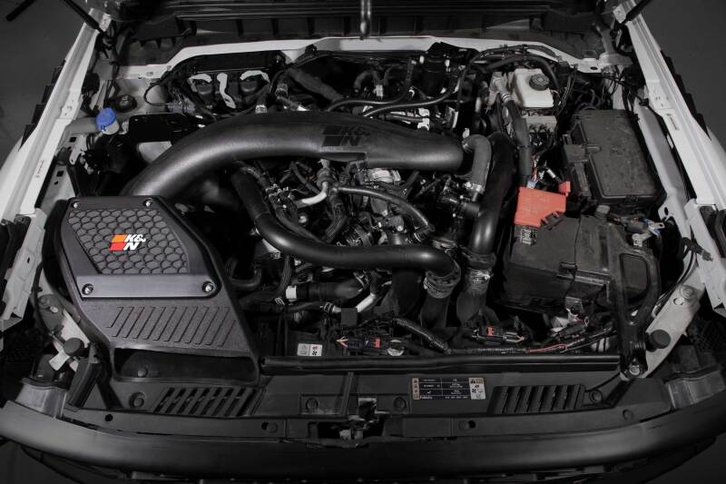 K&N 2023 Ford Bronco Raptor V6 3.0L F/I 63 Series AirCharger Performance Air Intake System-Cold Air Intakes-Grocery Getter Performance