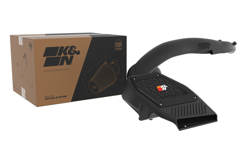 K&N 2023 Ford Bronco Raptor V6 3.0L F/I 63 Series AirCharger Performance Air Intake System-Cold Air Intakes-Grocery Getter Performance