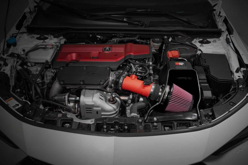 K&N 2023+ Honda Civic Type R / 2024+ Acura Integra Type S Performance Air Intake System-Cold Air Intakes-Grocery Getter Performance