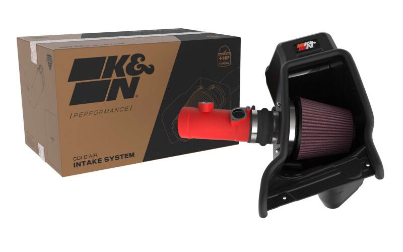 K&N 2023+ Honda Civic Type R / 2024+ Acura Integra Type S Performance Air Intake System-Cold Air Intakes-Grocery Getter Performance