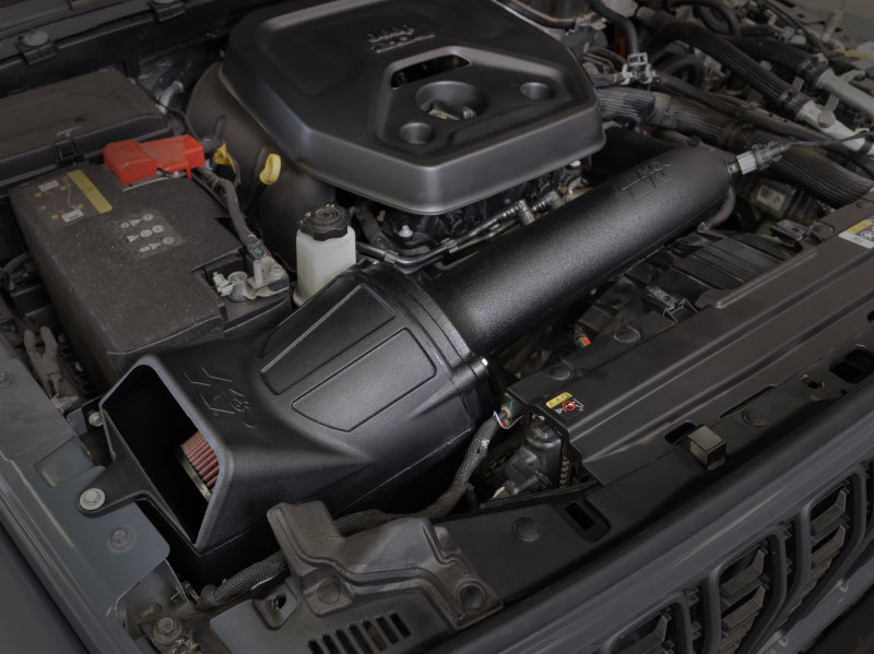 K&N 2024 Jeep Wrangler 4xE 63 Series Air Intake-Cold Air Intakes-Grocery Getter Performance