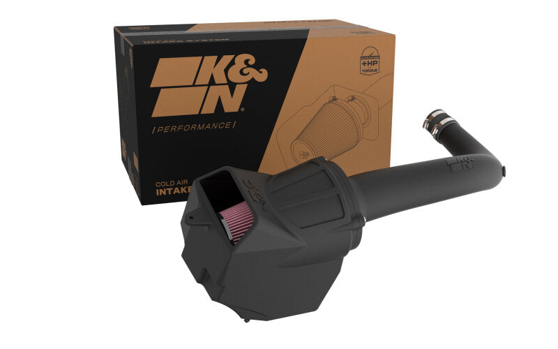 K&N 2024 Jeep Wrangler 4xE 63 Series Air Intake-Cold Air Intakes-Grocery Getter Performance