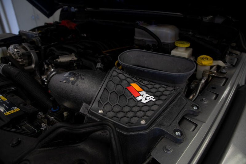 K&N 21-22 Jeep Wrangler JL V8-6.4L AirCharger Performance Intake-Cold Air Intakes-Grocery Getter Performance