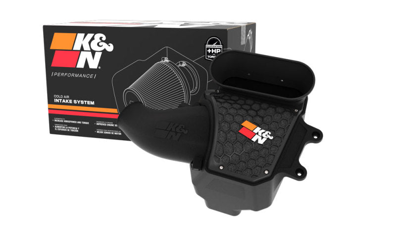 K&N 21-22 Jeep Wrangler JL V8-6.4L AirCharger Performance Intake-Cold Air Intakes-Grocery Getter Performance