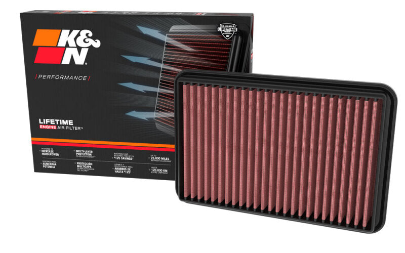 K&N 21-23 Ram 1500 6.2L V8 Replacement Air Filter-Air Filters - Drop In-Grocery Getter Performance