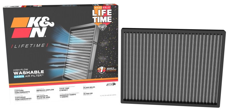 K&N 21-25 Jeep Grand Cherokee Cabin Air Filter-Cabin Air Filters-Grocery Getter Performance