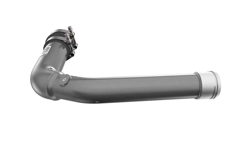 K&N 22-23 Subaru WRX 2.4L H4 Aluminum Charge Pipe Kit - Gunmetal Gray-Turbo Inlets-Grocery Getter Performance