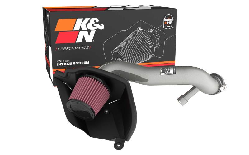 K&N 22-23 Volkswagen Golf R Typhoon Performance Air Intake System-Cold Air Intakes-Grocery Getter Performance
