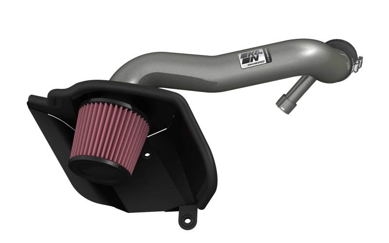 K&N 22-23 Volkswagen Golf R Typhoon Performance Air Intake System-Cold Air Intakes-Grocery Getter Performance
