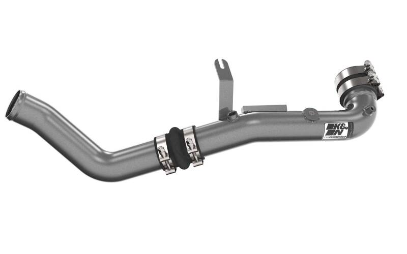 K&N 22-24 Honda Civic 1.5L L4 Aluminum Charge Pipe Kit - Gunmetal Gray-Turbo Inlets-Grocery Getter Performance