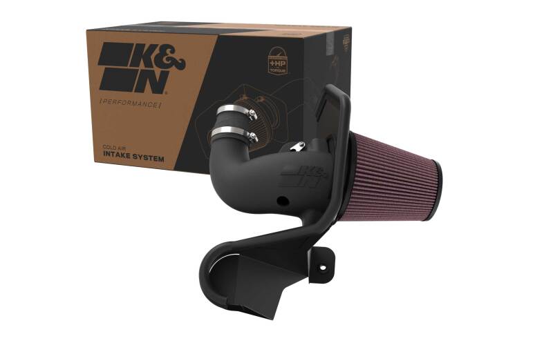 K&N 22-24 Jeep Grand Cherokee 2.0L L4 Performance Air Intake System-Cold Air Intakes-Grocery Getter Performance