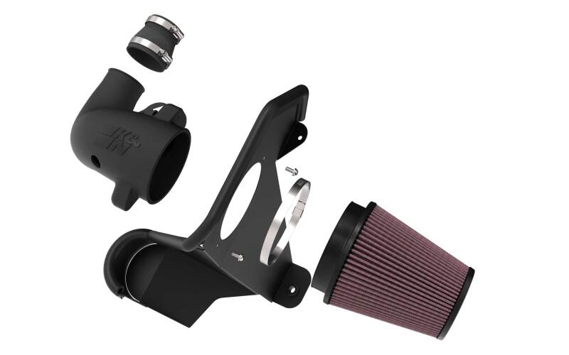K&N 22-24 Jeep Grand Cherokee 2.0L L4 Performance Air Intake System-Cold Air Intakes-Grocery Getter Performance