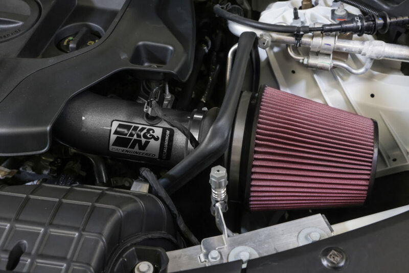 K&N 22-24 Jeep Grand Cherokee L/WL 3.6L V6 Performance Air Intake System-Cold Air Intakes-Grocery Getter Performance