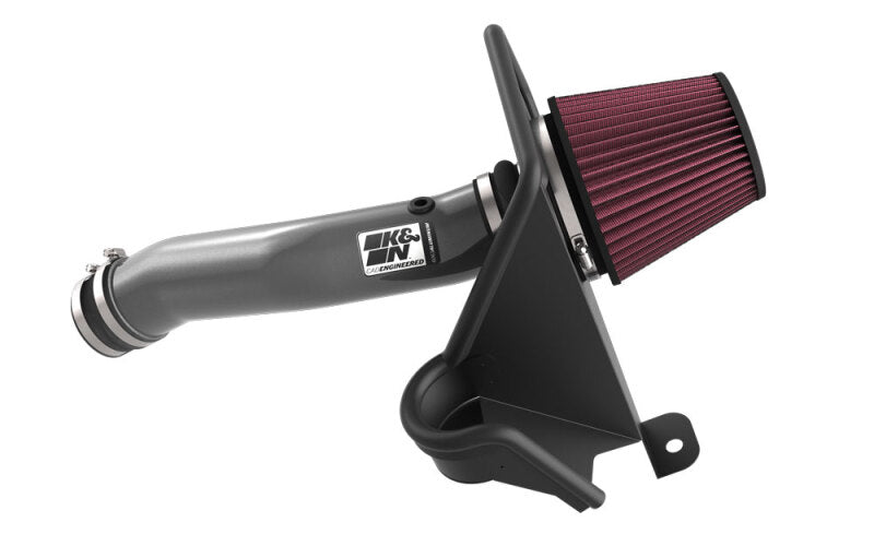 K&N 22-24 Jeep Grand Cherokee L/WL 3.6L V6 Performance Air Intake System-Cold Air Intakes-Grocery Getter Performance