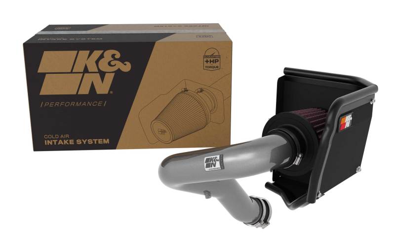 K&N 22-26 Subaru WRX 2.4L H4 Gas Performance Air Intake System-Cold Air Intakes-Grocery Getter Performance