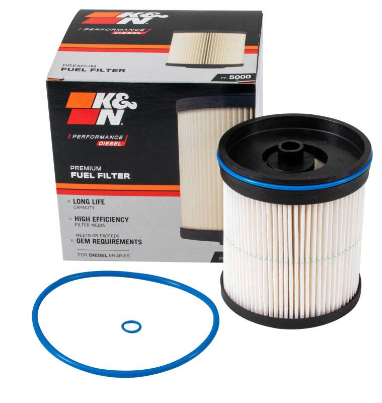 K&N 40.016in Length 3.438in OD Universal Replacement Fuel Filter-Fuel Filters-Grocery Getter Performance