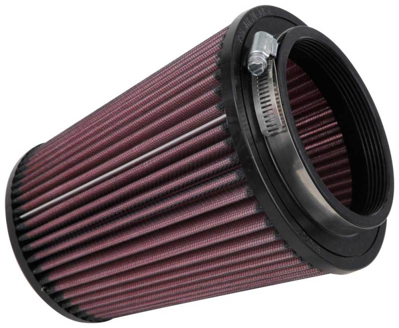 K&N 6 inch OD-Base 4 1/2 inch OD-Top 7 Inch H Round Tapered Universal Air Filter-Air Filters - Universal Fit-Grocery Getter Performance