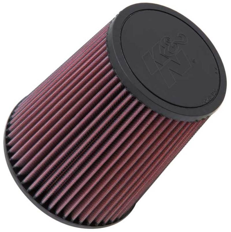 K&N 6 inch OD-Base 4 1/2 inch OD-Top 7 Inch H Round Tapered Universal Air Filter-Air Filters - Universal Fit-Grocery Getter Performance