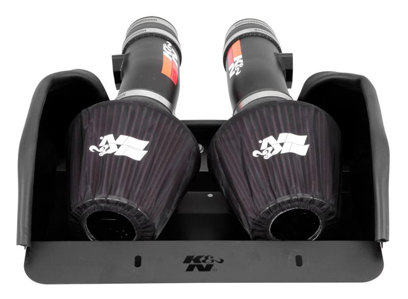 K&N 69 Series Typhoon Performance Intake Kit for 2013 Dodge Viper/SRT Viper 8.4L V10-Cold Air Intakes-Grocery Getter Performance