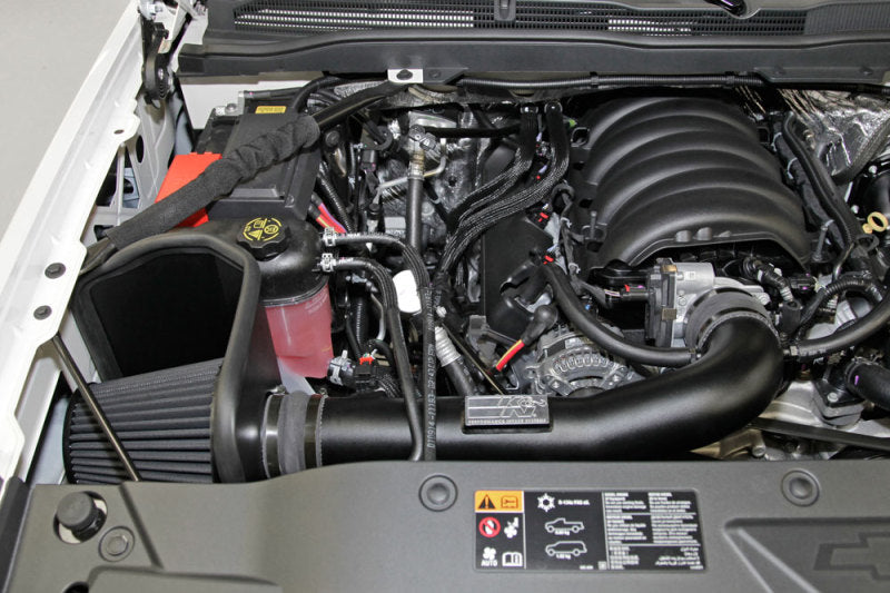 K&N 71 Series Performance Intake Kit - Chevrolet/GMC 14-15 Silverado/Sierra / 2015 Suburban/Yukon-Cold Air Intakes-Grocery Getter Performance