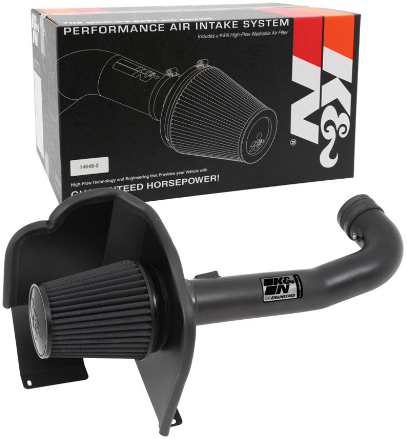 K&N 71 Series Performance Intake Kit - Chevrolet/GMC 14-15 Silverado/Sierra / 2015 Suburban/Yukon-Cold Air Intakes-Grocery Getter Performance