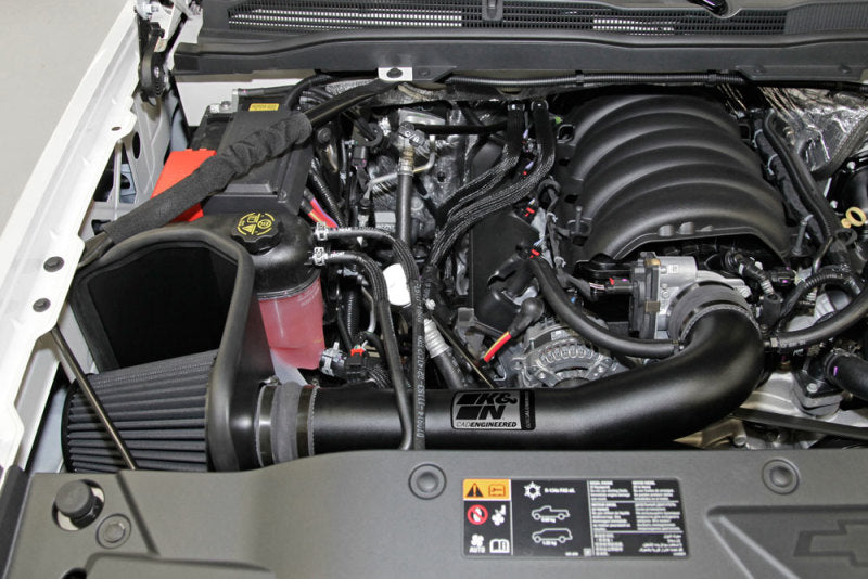K&N 71 Series Performance Intake Kit - Chevrolet/GMC 14-15 Silverado/Sierra / 2015 Suburban/Yukon-Cold Air Intakes-Grocery Getter Performance