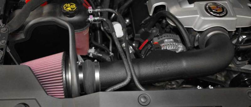 K&N 77 Series Performance Intake Kit - Chevy/GMC 14-15 Silverado/Seirra /2015 Suburban/Tahoe/Yukon-Cold Air Intakes-Grocery Getter Performance
