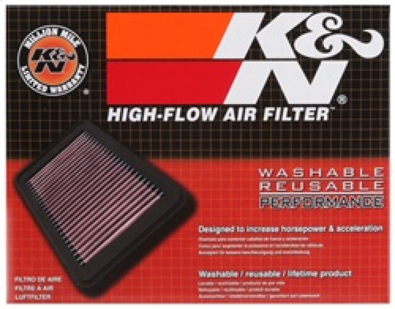K&N 88-91 Honda Civic/CRX Drop In Air Filter-Air Filters - Drop In-Grocery Getter Performance