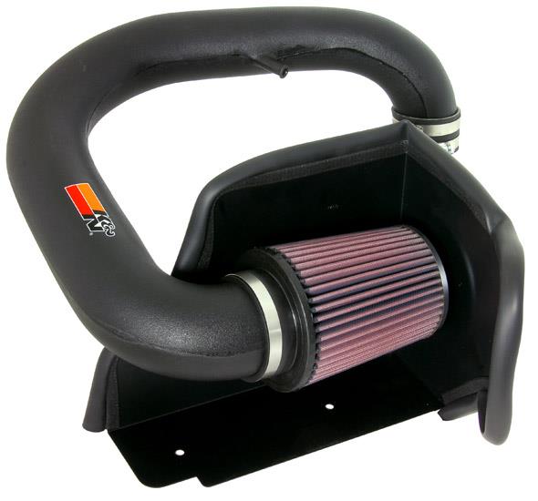 K&N 91-95 Jeep Wrangler L6-4.0L Performance Intake Kit-Cold Air Intakes-Grocery Getter Performance