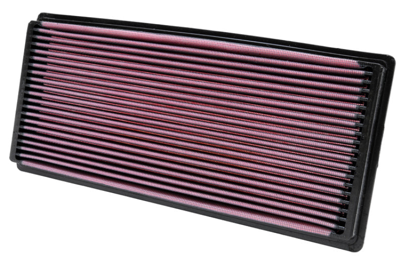 K&N 96-02 Jeep Wrangler 2.5L L4 / 96-06 4.0L L4 Drop In Air Filter-Air Filters - Drop In-Grocery Getter Performance