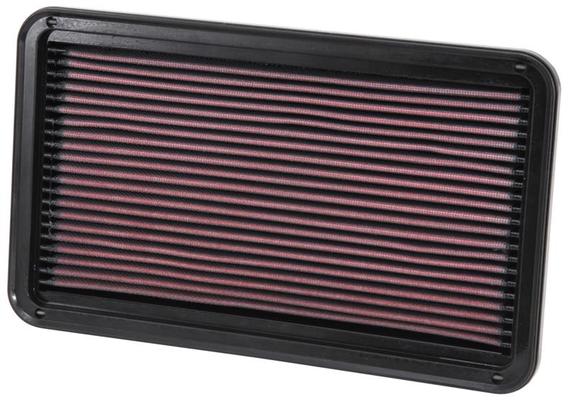 K&N 97-03 Lexus ES/RX300 / 97-04 Toyota Ava / 97-01 Camry / 98-03 Sien/Sol Drop In Air Filter-Air Filters - Drop In-Grocery Getter Performance