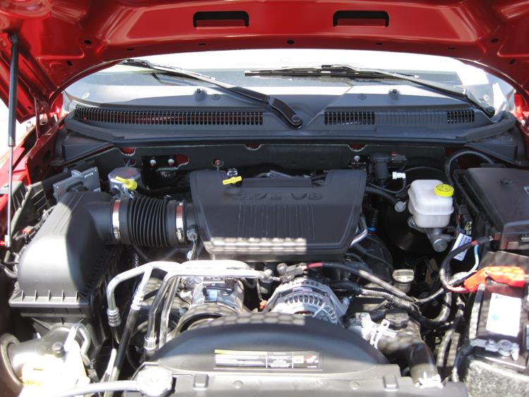 K&N 97-10 Dodge Dakota / 98-03 Durango / 06-09 Mitsubishi Raider Drop In Air Filter-Air Filters - Drop In-Grocery Getter Performance