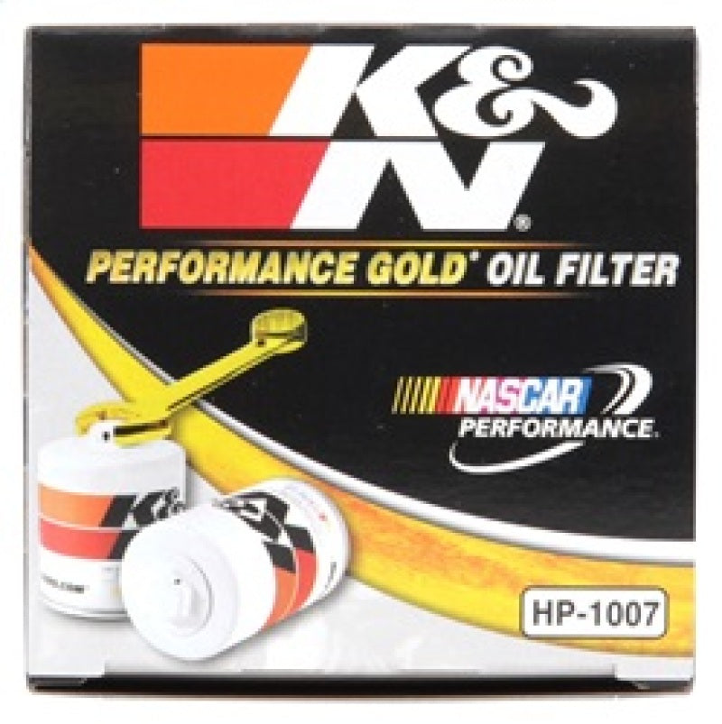 K&N Buick / Chevrolet / Oldsmobile Performance Gold Oil Filter-Oil Filters-Grocery Getter Performance