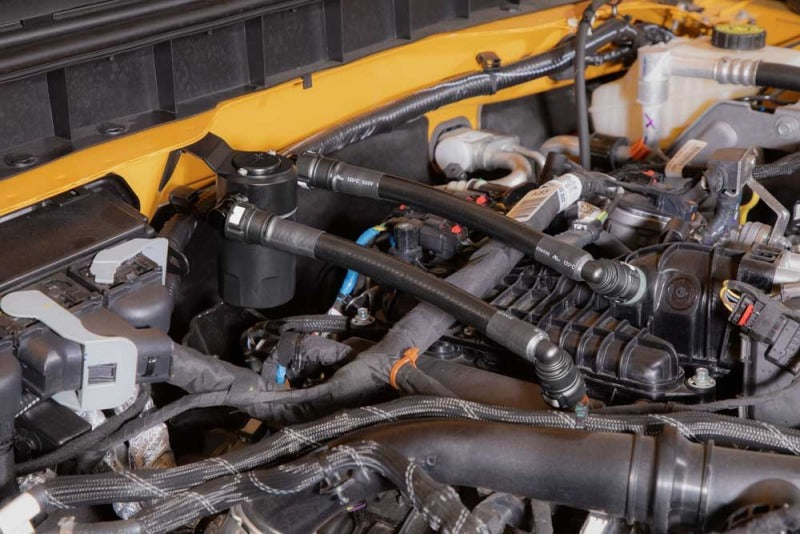 K&N Catch Can Oil Separator Ford Bronco 2.7L 21-22-Oil Separators-Grocery Getter Performance