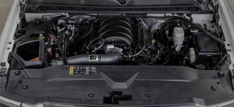 K&N Chevy/GMC 1500 V8 5.3L/6.2L NextGen Aluminum Cold Air Intake-Cold Air Intakes-Grocery Getter Performance