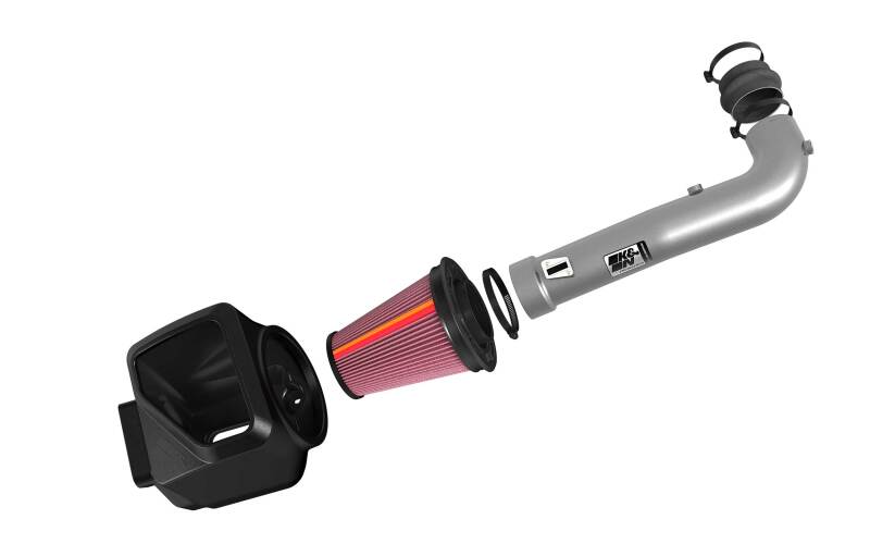 K&N Chevy/GMC 1500 V8 5.3L/6.2L NextGen Aluminum Cold Air Intake-Cold Air Intakes-Grocery Getter Performance