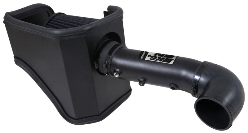 K&N Dodge/Chrysler 5.7/6.1L V8 Black Performance Intake Kit-Cold Air Intakes-Grocery Getter Performance