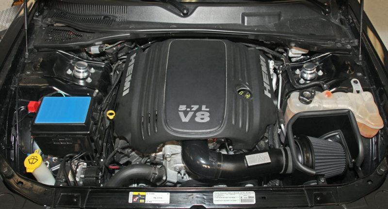 K&N Dodge/Chrysler 5.7/6.1L V8 Black Performance Intake Kit-Cold Air Intakes-Grocery Getter Performance