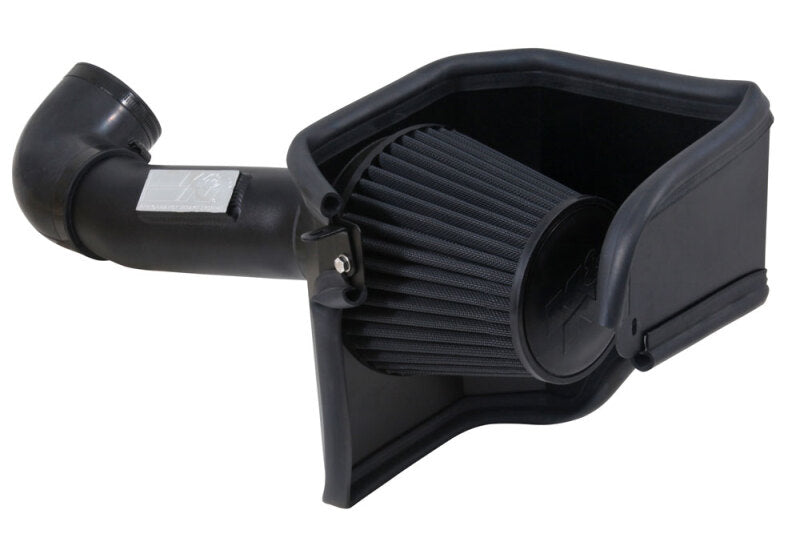 K&N Dodge/Chrysler 5.7/6.1L V8 Black Performance Intake Kit-Cold Air Intakes-Grocery Getter Performance
